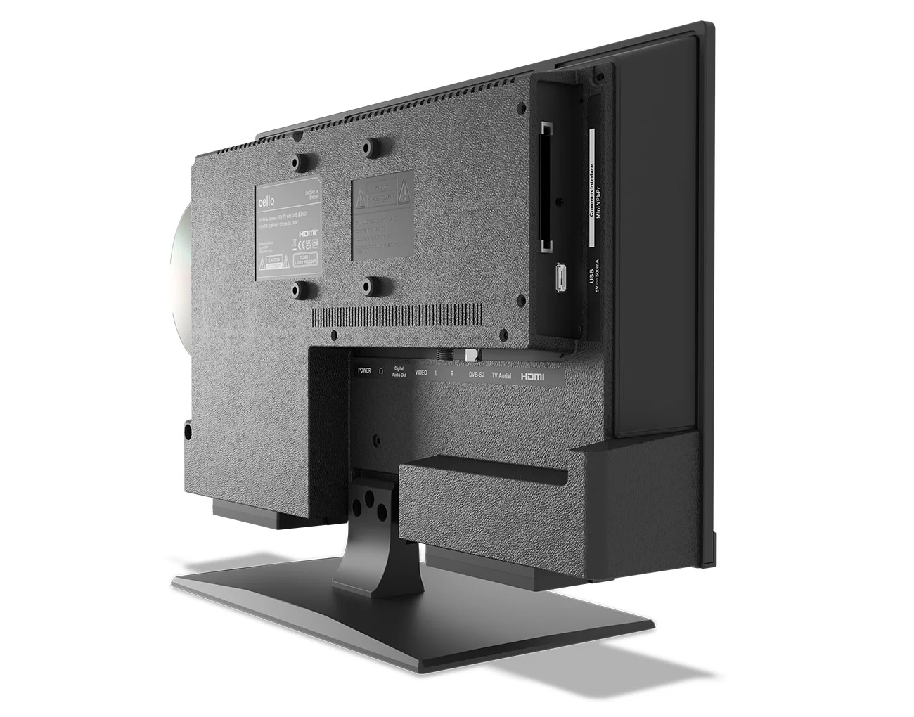 19” LED TV with built-in DVD Player & Perfect Pitch Sound - Image 4