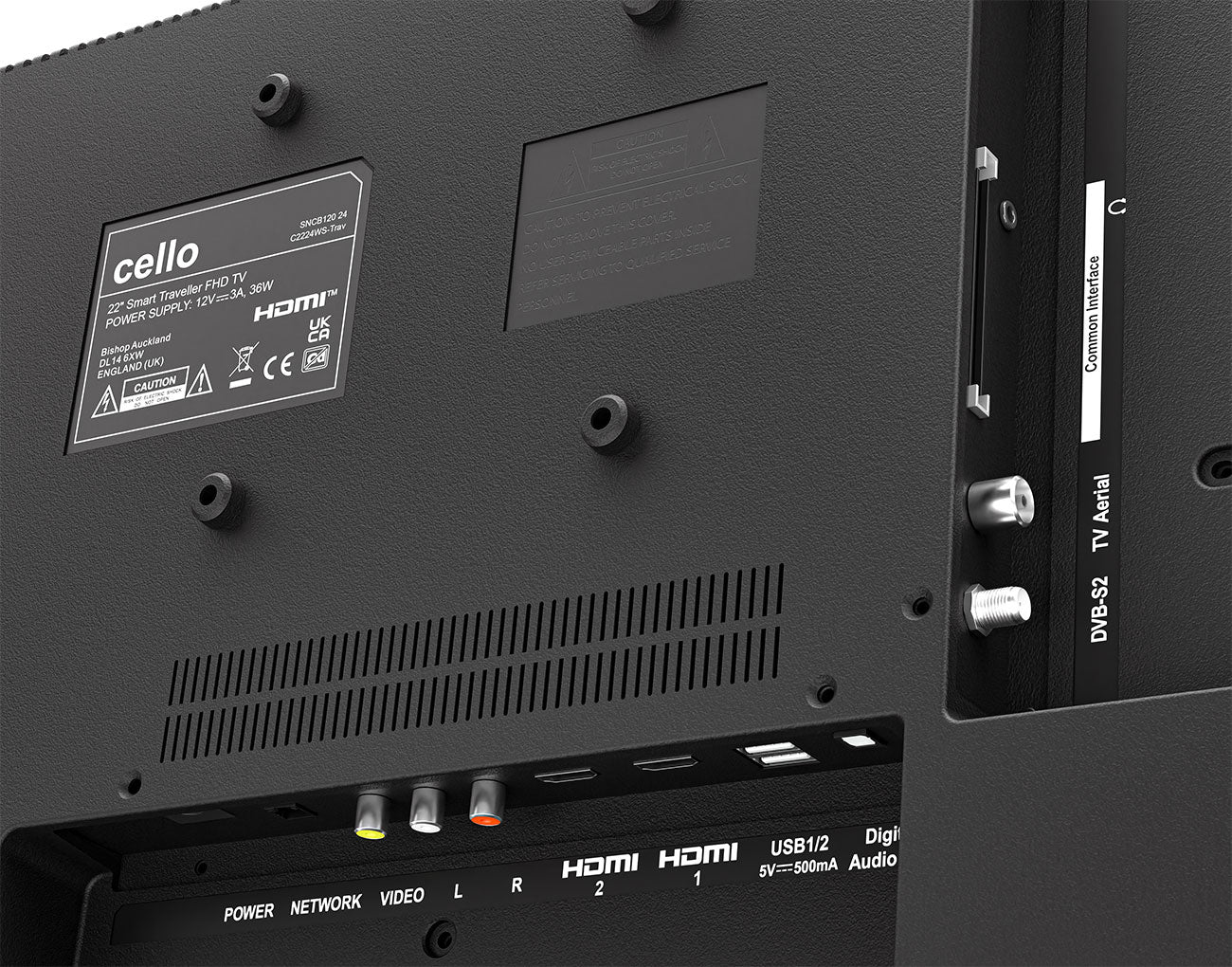 22″ C2224WS-TRAV Smart 12-Volt Full HD TV with Perfect Pitch Sound - Image 4