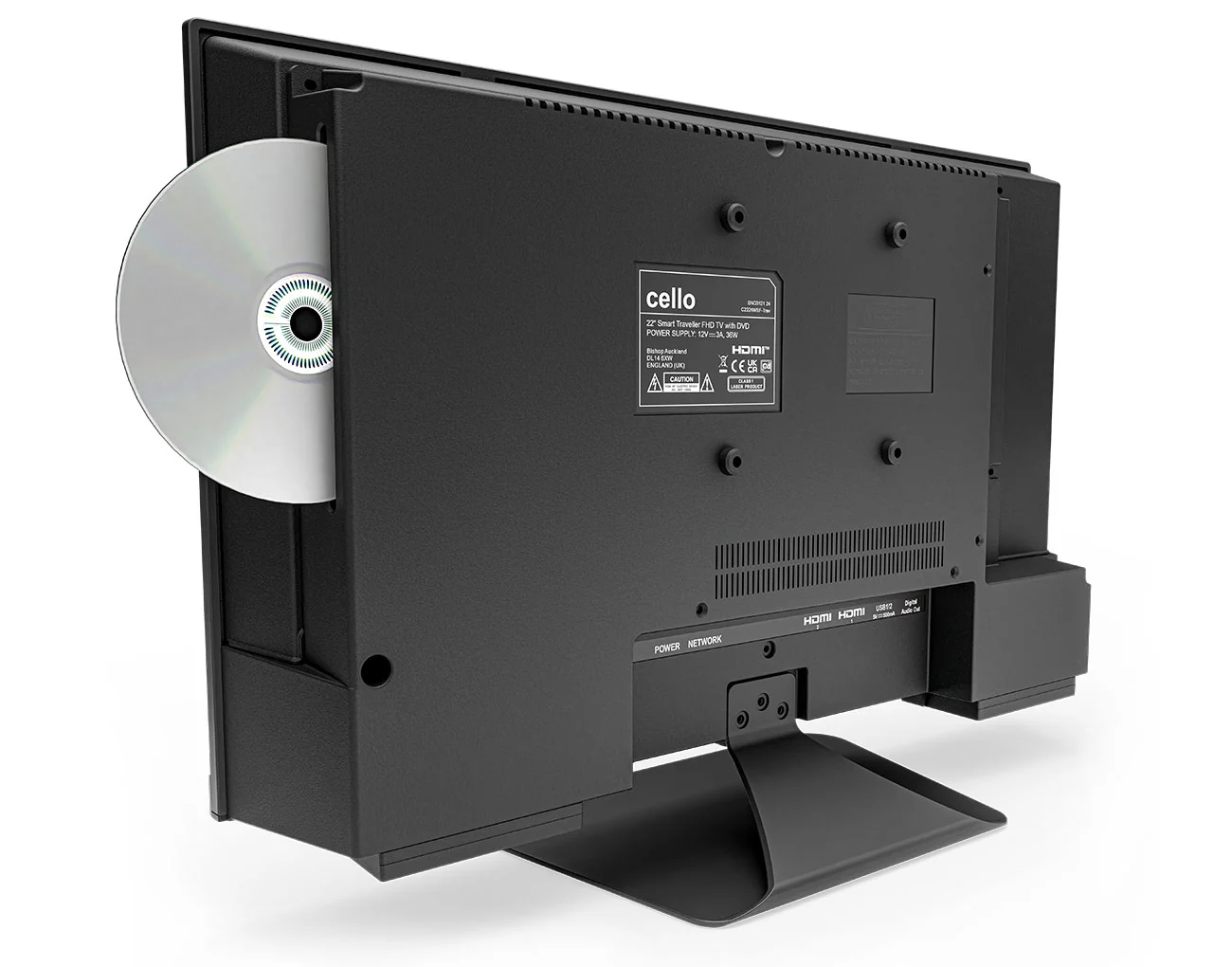 C2224WSF-TRAV   22″ Smart WebOS 12-Volt TV with DVD & Perfect Pitch Sound - Image 4