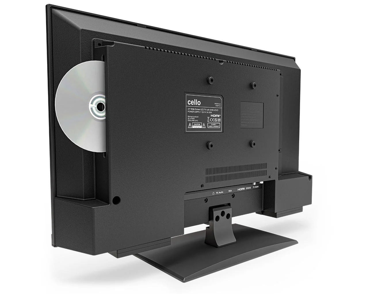 24” HD Ready TV with built-in DVD Player & Perfect Pitch Sound - Image 5