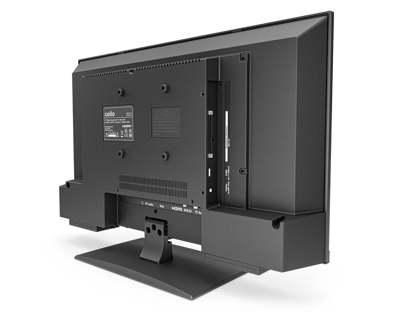 24” LED Digital TV with Perfect Pitch Sound & Satellite Tuner - Image 7