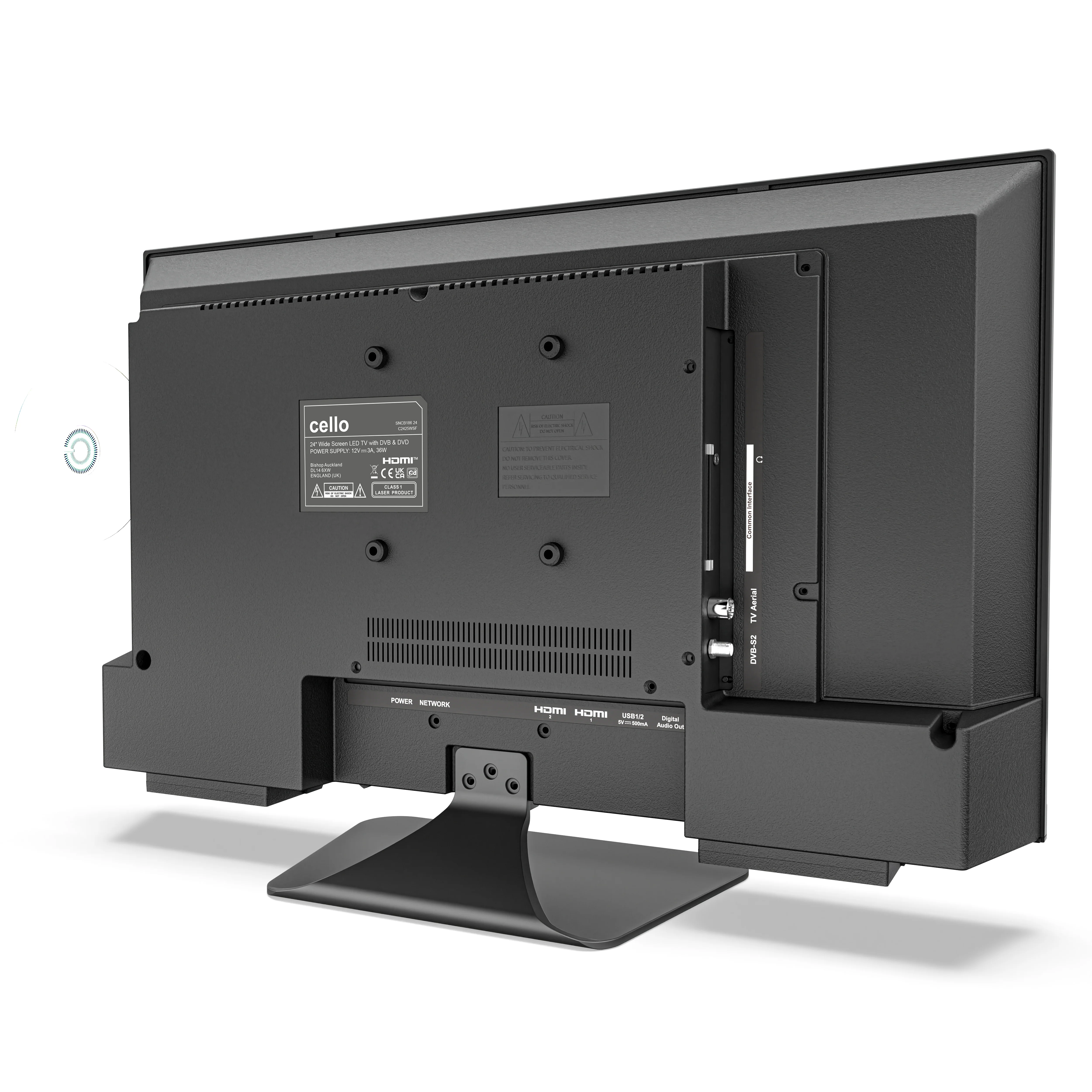 24″ Smart WebOS TV & DVD - Image 4