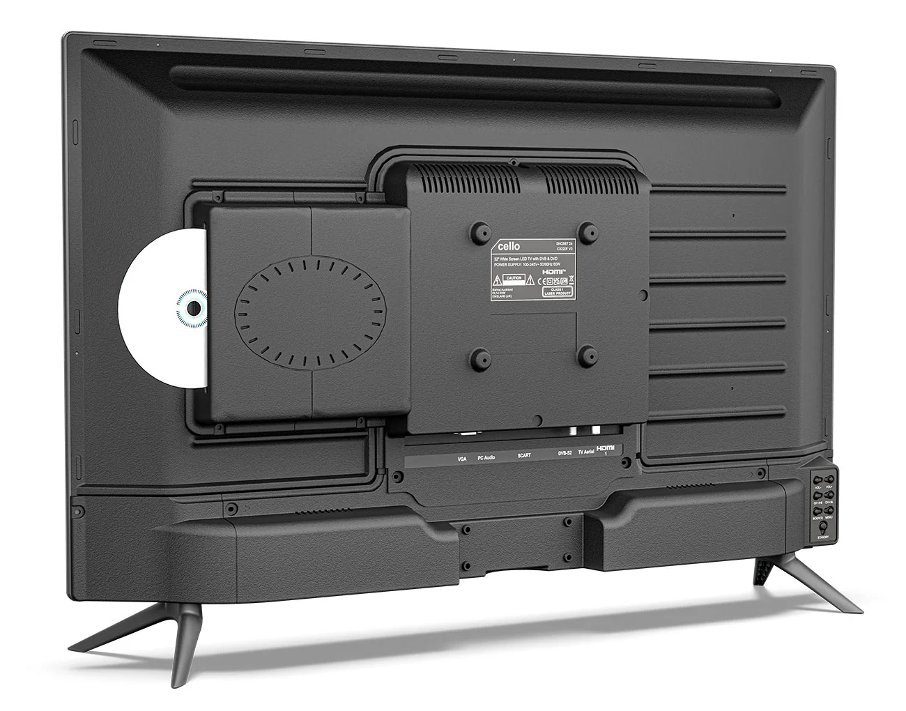 32" HD Ready LED TV with DVD Player and Freeview T2 HD - Image 5