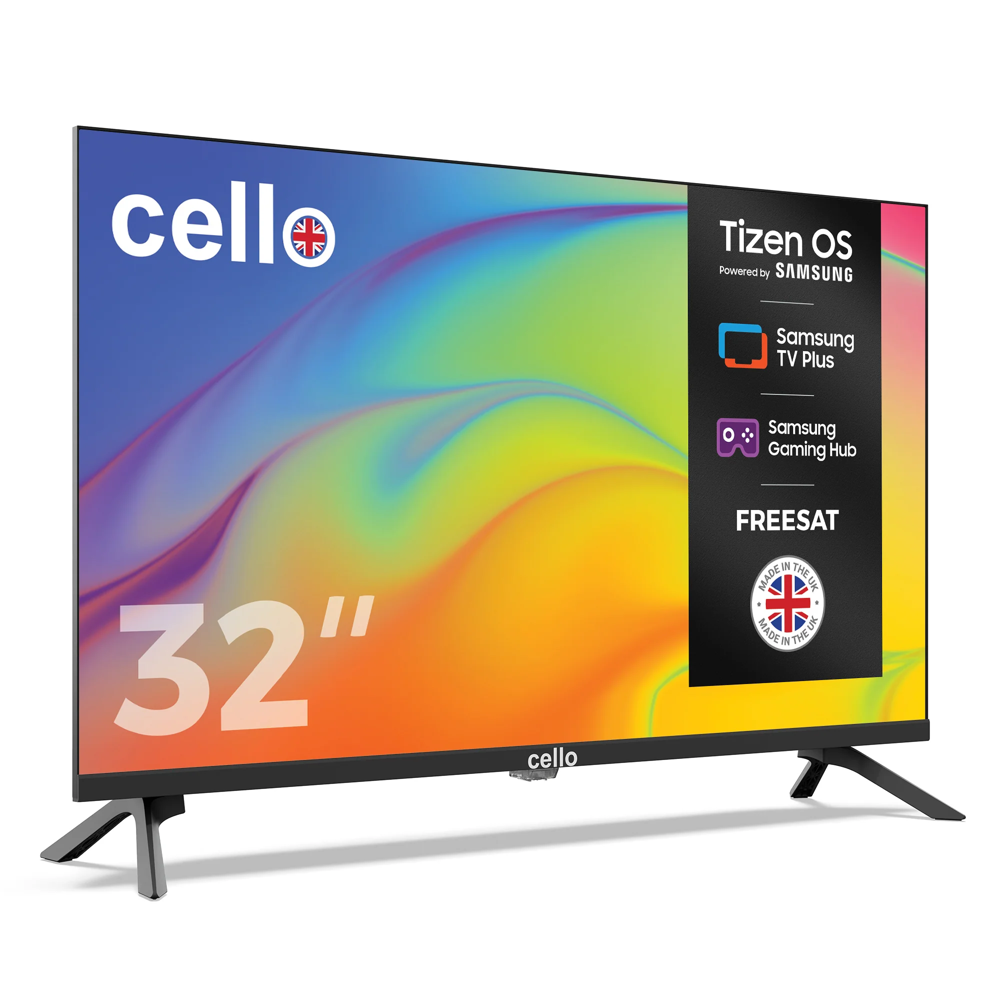 32 inch Smart Samsung Plus TV with Frameless Bezel - Image 9