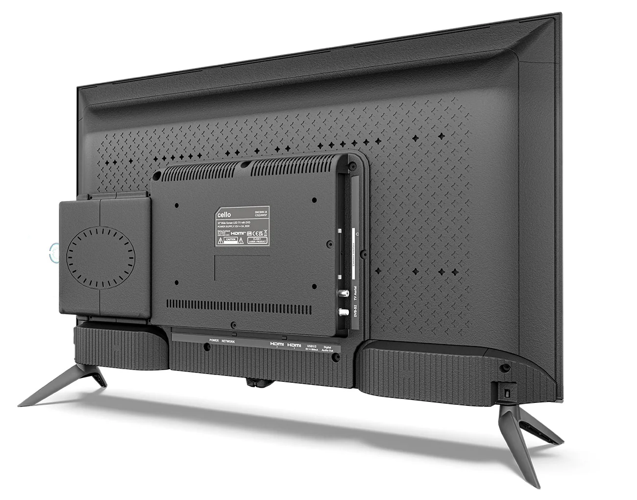 32″ Smart WebOS TV with DVD Player & Frameless Bezel - Image 8