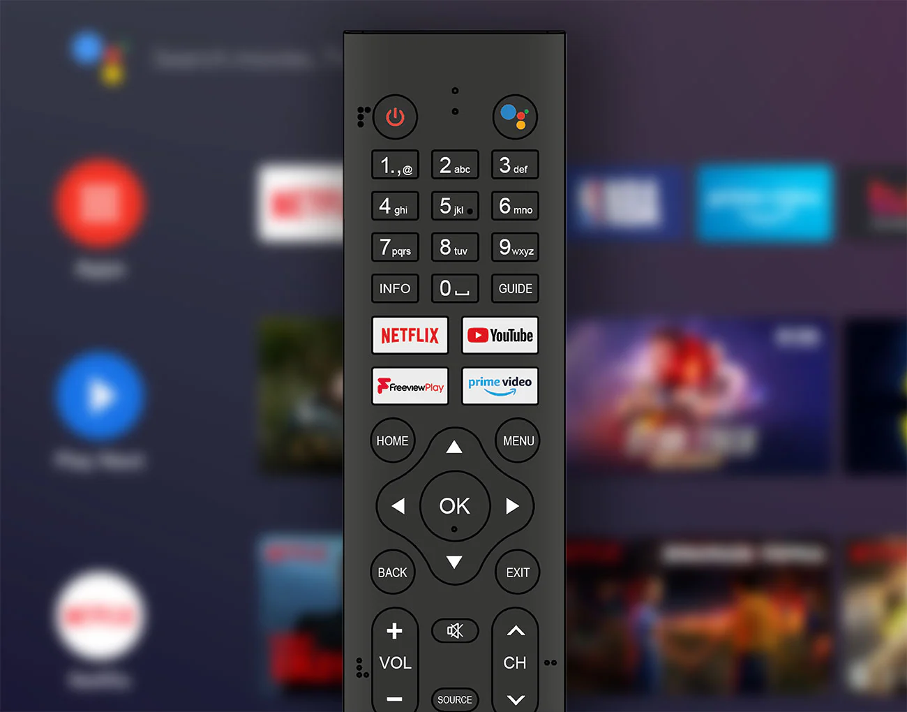 CLEARANCE 40" Smart Google TV with Google Assistant and Freeview Play - Image 5