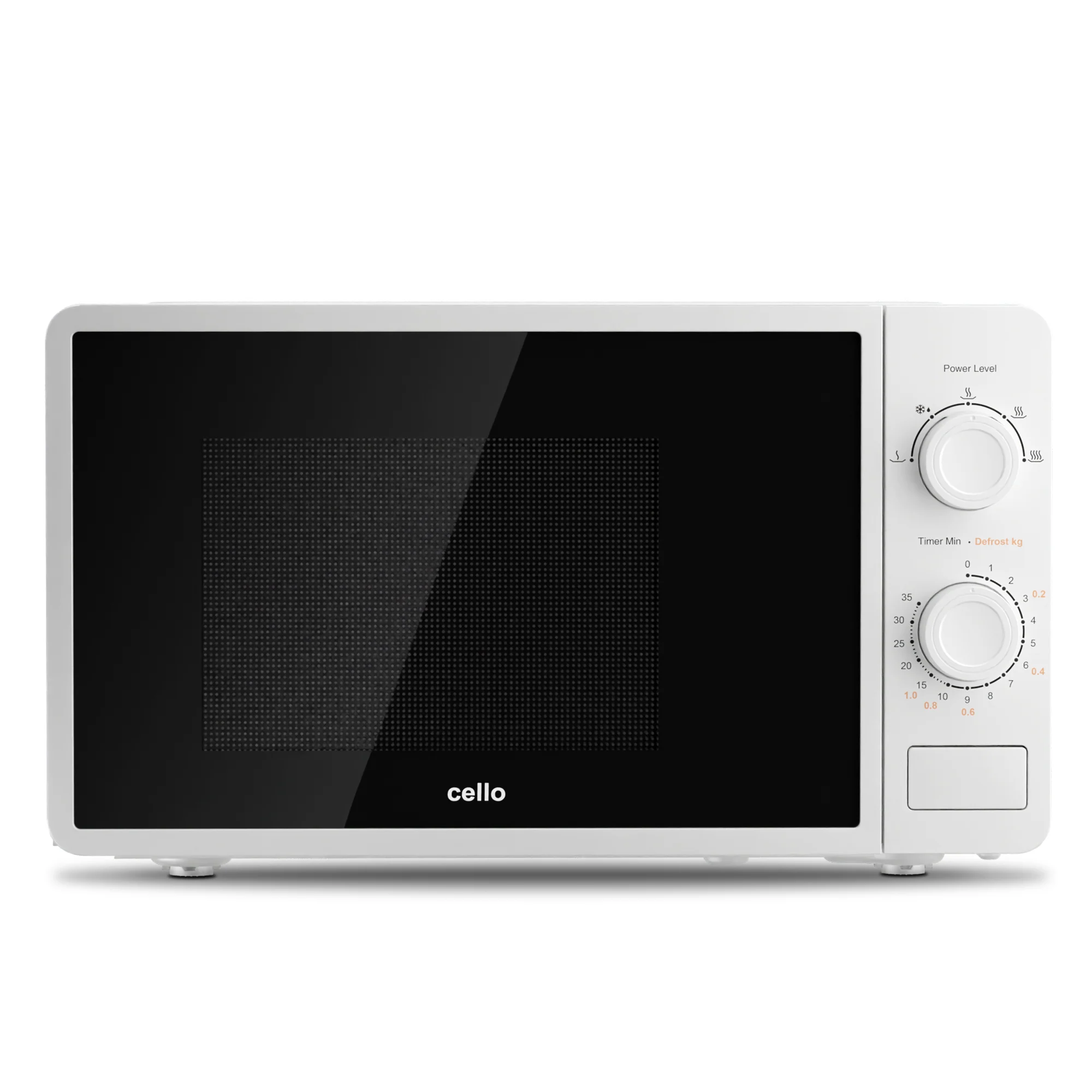 20L White Manual Microwave, 800W - Image 4