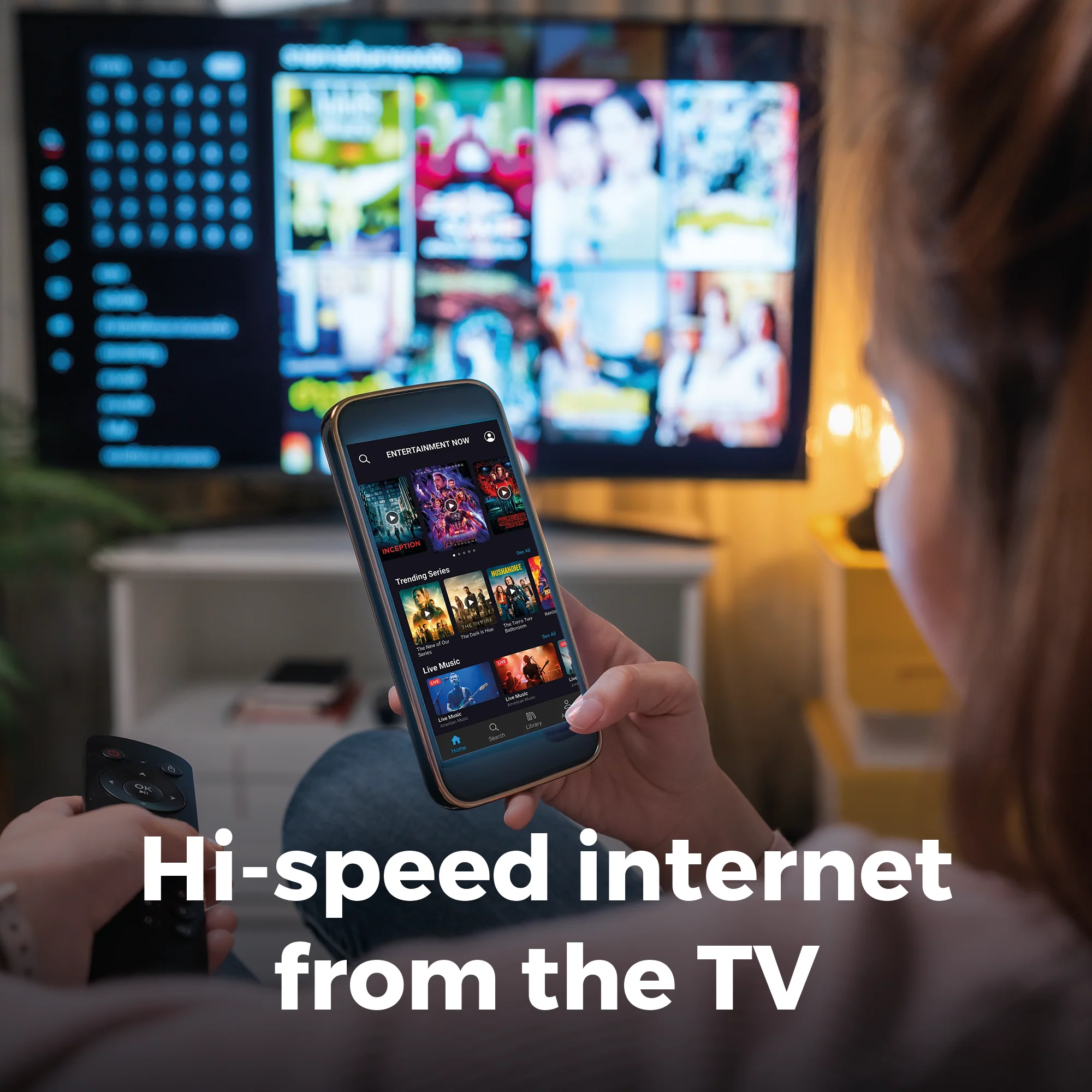 24 inch VOYAGER Smart Samsung Plus TV with built-in 5G Wi-Fi ROUTER - Image 6