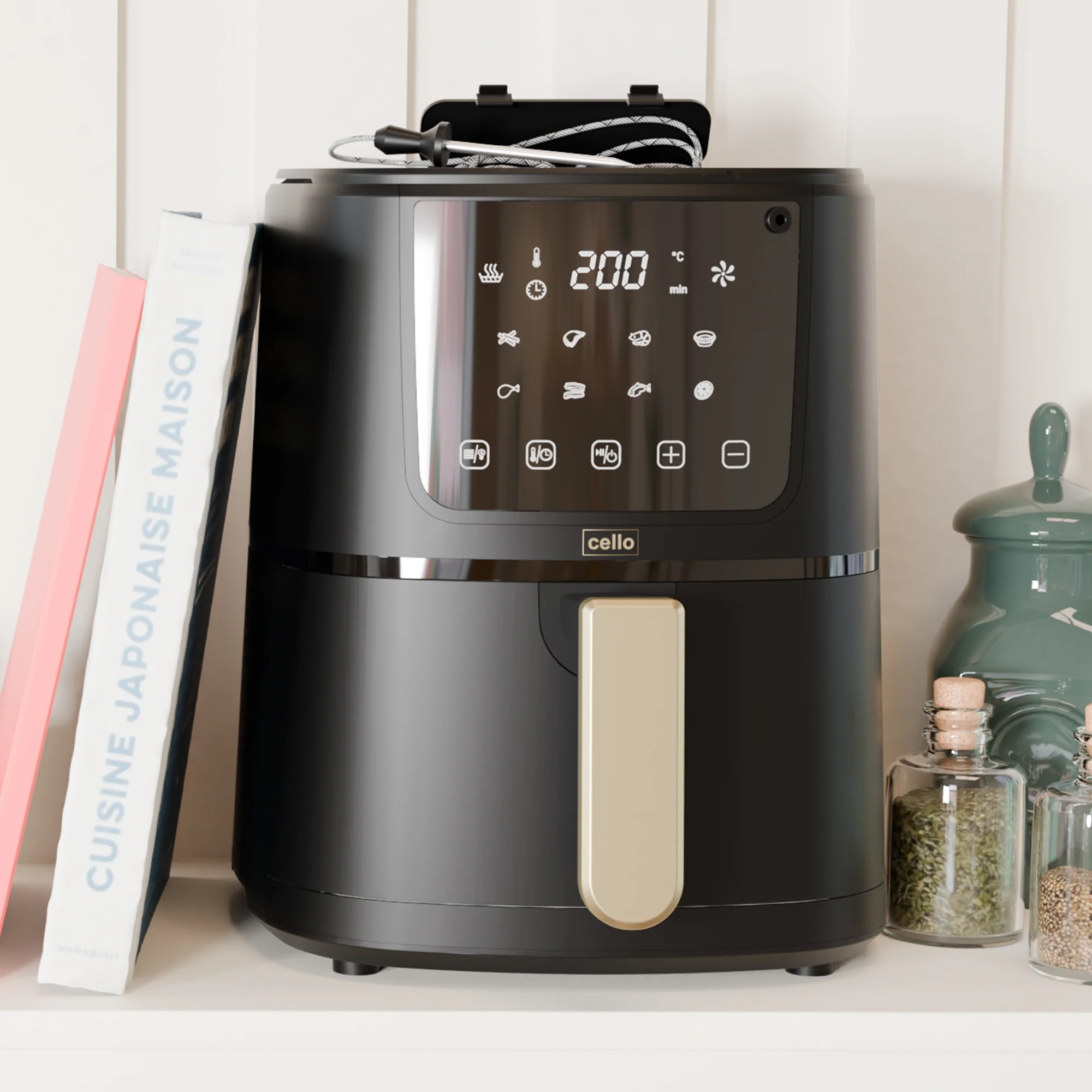 Kitchen Bundle - Digital Kettle + 2 Slice Toaster + Single Air Fryer - Image 10